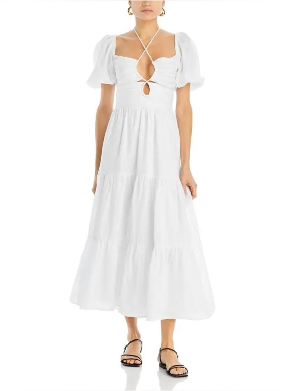 Faithfull the brand palacio midi dress
